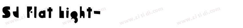 SJ Flat Light字体转换